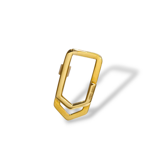 Ciondoli e pendenti Ciondolo in oro giallo graffetta diamante - Gioielli Pavan