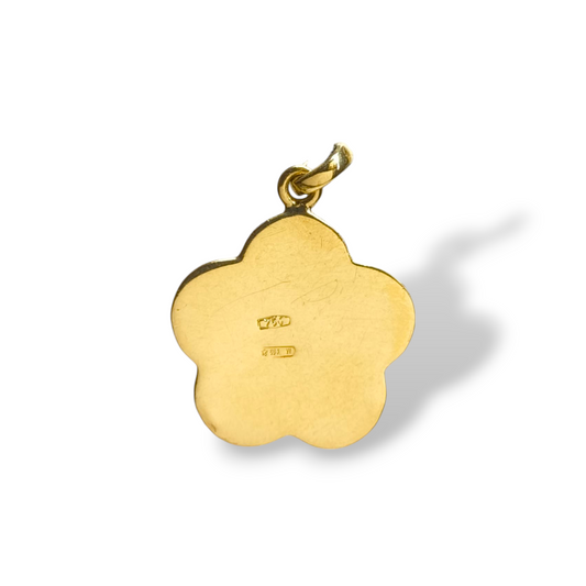 Ciondoli e pendenti Fiore in oro bombato - Gioielli Pavan