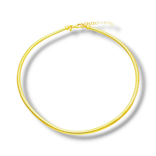 Girocollo Girocollo in argento semirigido piatto - Gioielli Pavan