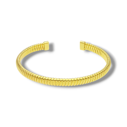 Bracciale Bracciale in argento semi rigido piatto a schiava - Gioielli Pavan