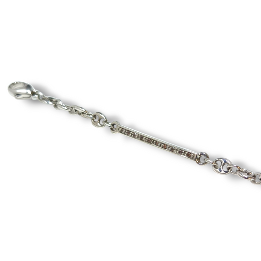 Bracciale Bracciale in argento con diamanti brown - Gioielli Pavan