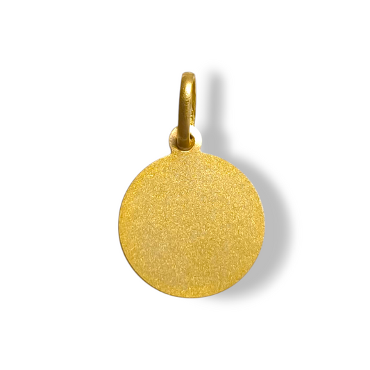 Ciondoli e pendenti Ciondolo in oro a bottone satinato - Gioielli Pavan