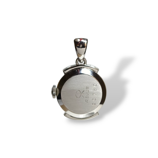 Ciondoli e pendenti Ciondolo in oro a forma di orologio con diamanti - Gioielli Pavan