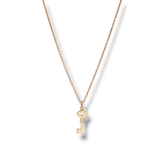 Girocollo Girocollo in argento dorato rosa chiave e zirconi rossi - Gioielli Pavan