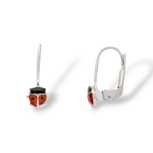 Orecchini Orecchini in argento a monachella baby coccinelle monachella - Gioielli Pavan