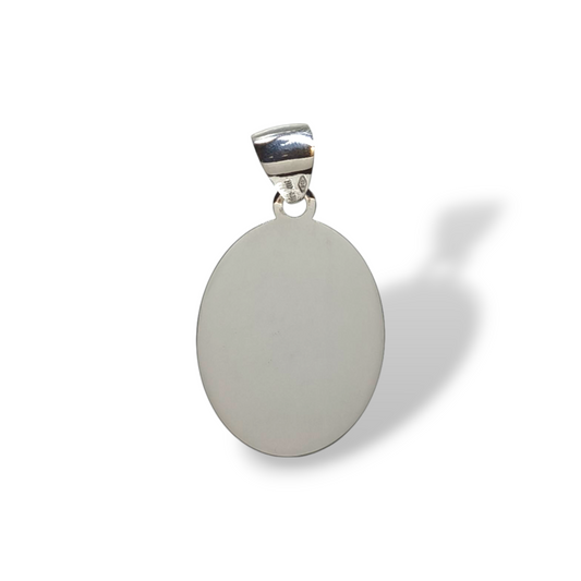 Ciondoli e pendenti Ciondolo in oro Madonnina ovale incisa - Gioielli Pavan