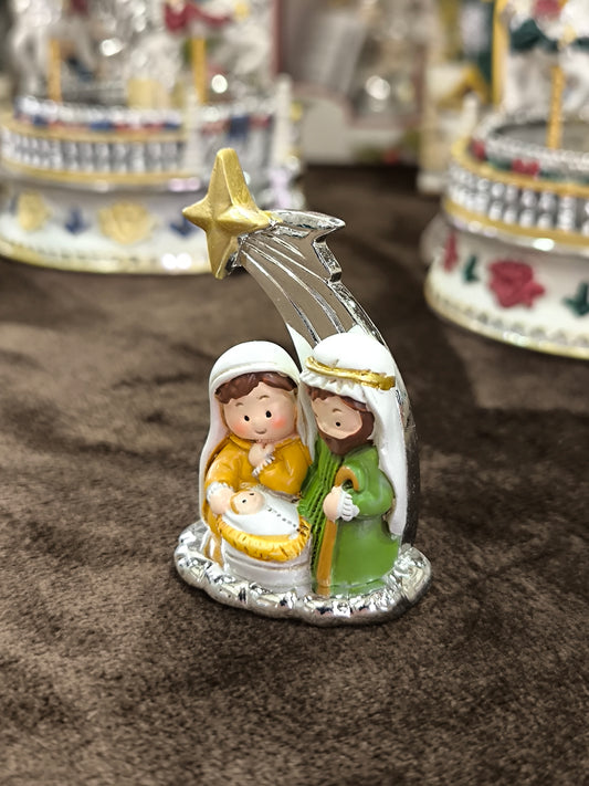 natale Presepe argentato colorato - Gioielli Pavan