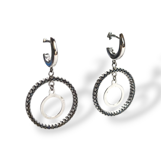 Orecchini Orecchini in oro scattino con pendenti - Gioielli Pavan