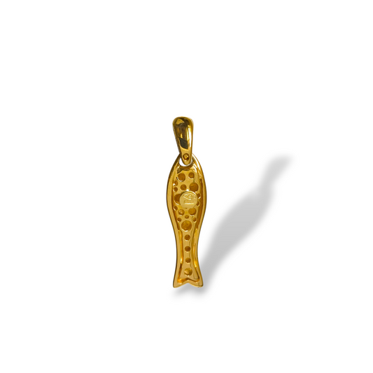 Ciondoli e pendenti Ciondolo oro giallo massiccio pesciolino - Gioielli Pavan