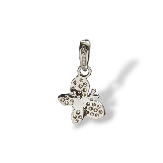 Ciondoli e pendenti Farfalla in oro con zirconi a pavè - Gioielli Pavan