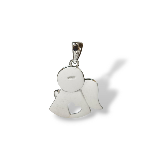 Ciondoli e pendenti Ciondolo in oro Angioletto con cuore - Gioielli Pavan