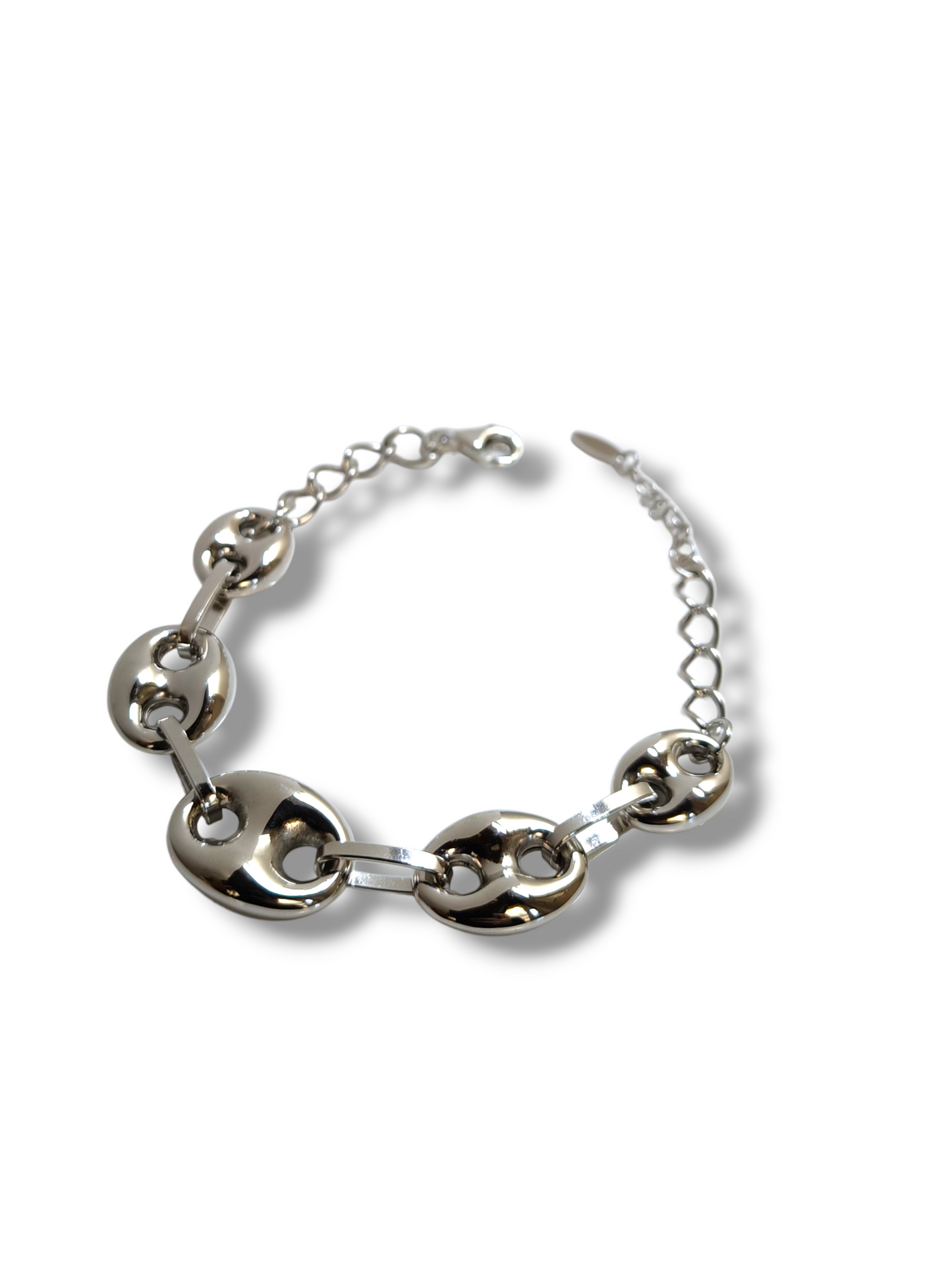 Bracciale Bracciale in argento dorato giallo o bianco a maglia marina - Gioielli Pavan