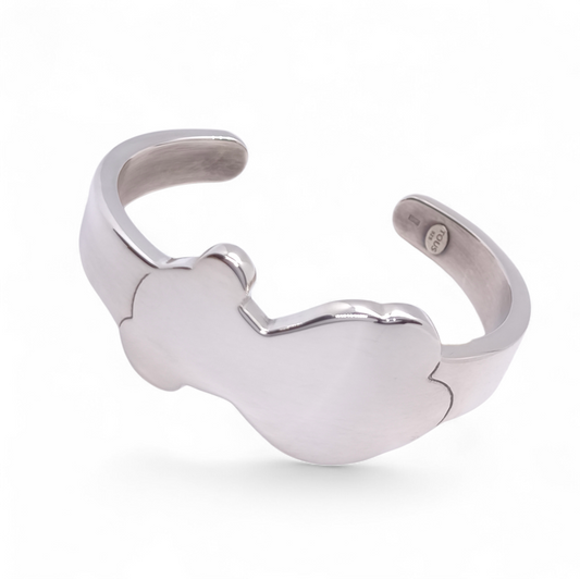 Bracciale Bracciale Rigido Argento 925 con Orsetto Tous - Gioielli Pavan