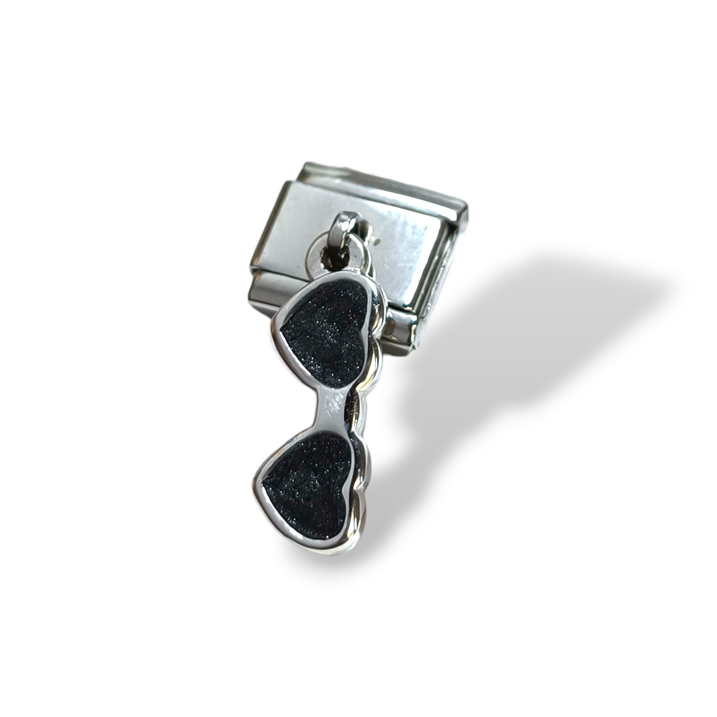 Ciondoli e pendenti NominatioN - Link Pendete Occhiali da sole con smalto in argento 925 - Gioielli Pavan