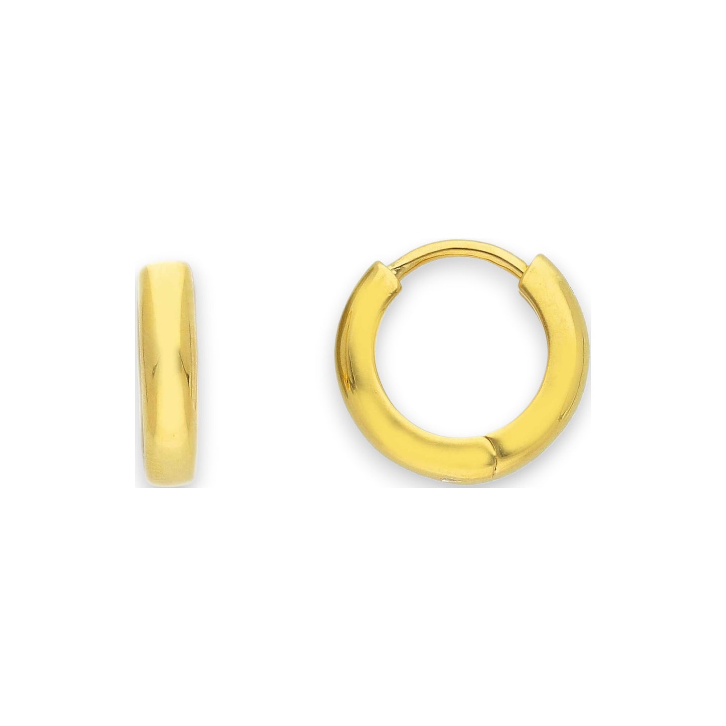 Orecchini Orecchini in argento a scattino lisci diam. 1 cm - Gioielli Pavan