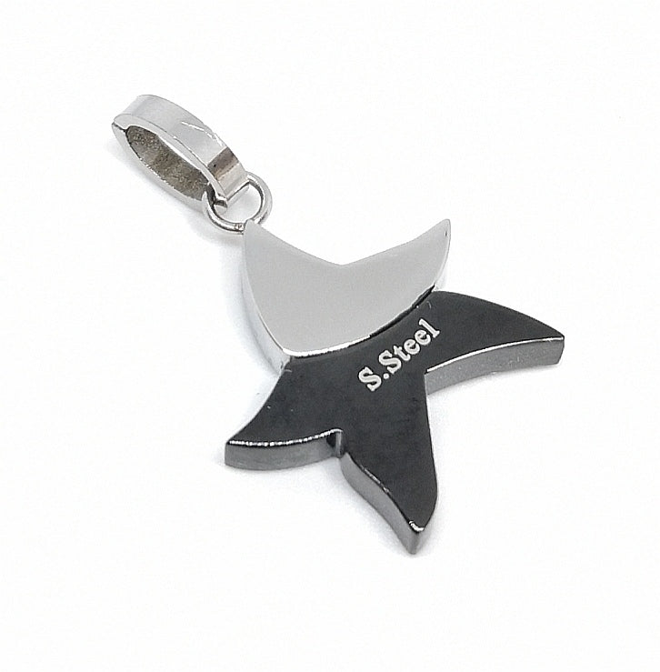 ciondolo Ciondolo in acciaio a stella con zirconie - Gioielli Pavan