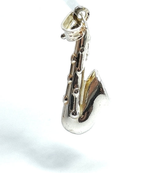 Ciondolo Argento - Sassofono - Gioielli Pavan