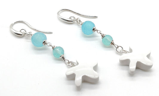 Orecchini Orecchini in argento con agate - Gioielli Pavan