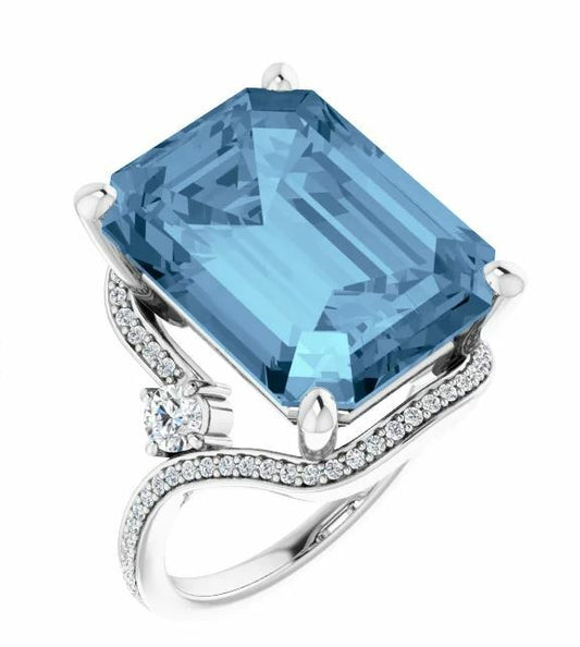 gemme Topazio azzurro naturale - Gioielli Pavan