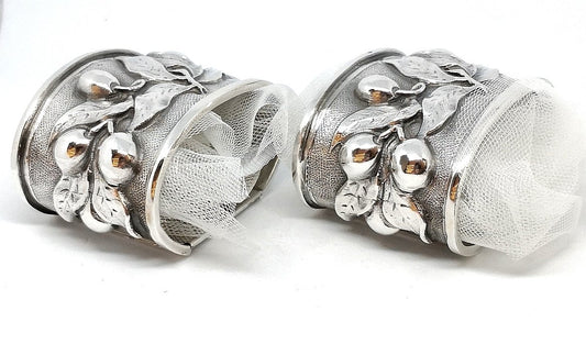 COPPIA LEGA TOVAGLIOLI IN ARGENTO 925 - Gioielli Pavan