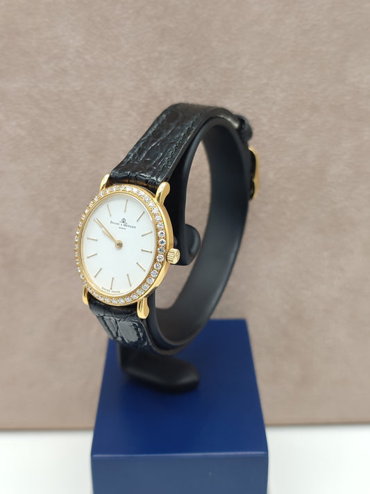 Orologi da polso Baume & Mercier lady in oro con diamanti - Gioielli Pavan