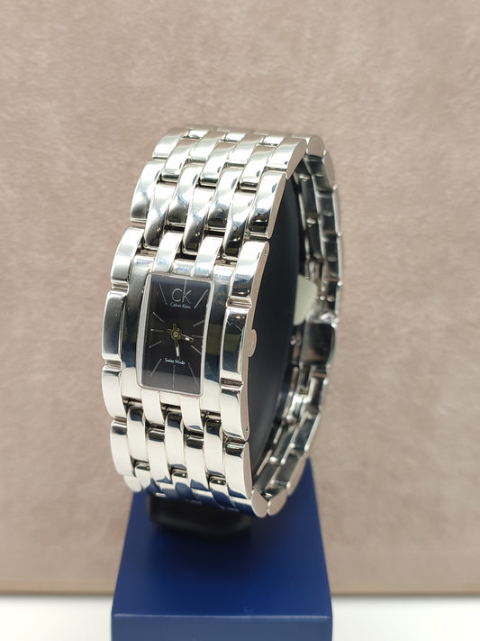 Orologi da polso Calvin Klein - Orologio bracciale rettangolare in acciaio - Gioielli Pavan