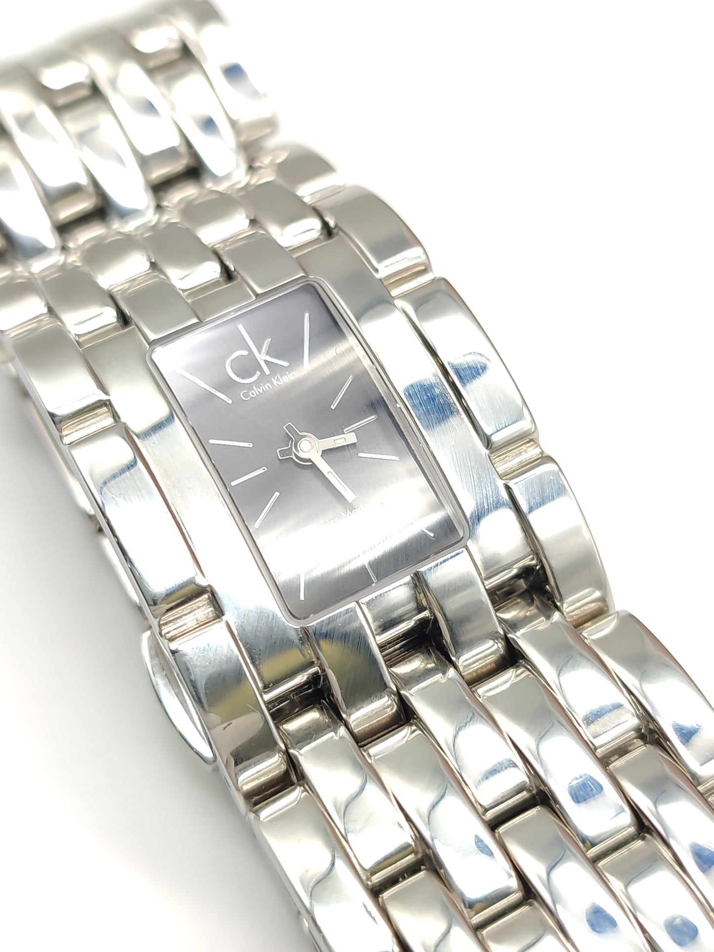 Orologi da polso Calvin Klein - Orologio bracciale rettangolare in acciaio - Gioielli Pavan