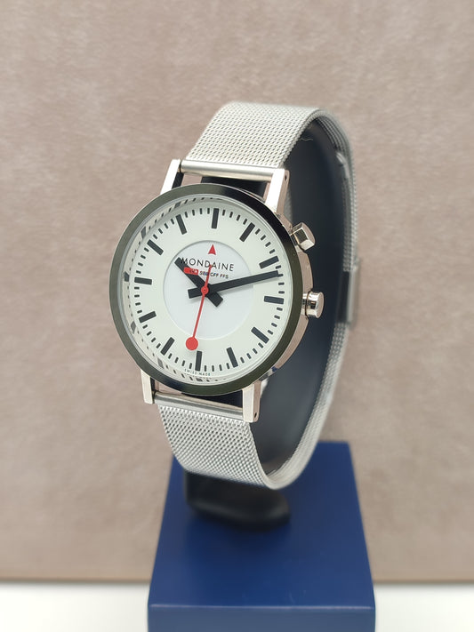 Orologi da polso Mondaine - Railway watch in acciaio al quarzo - Gioielli Pavan