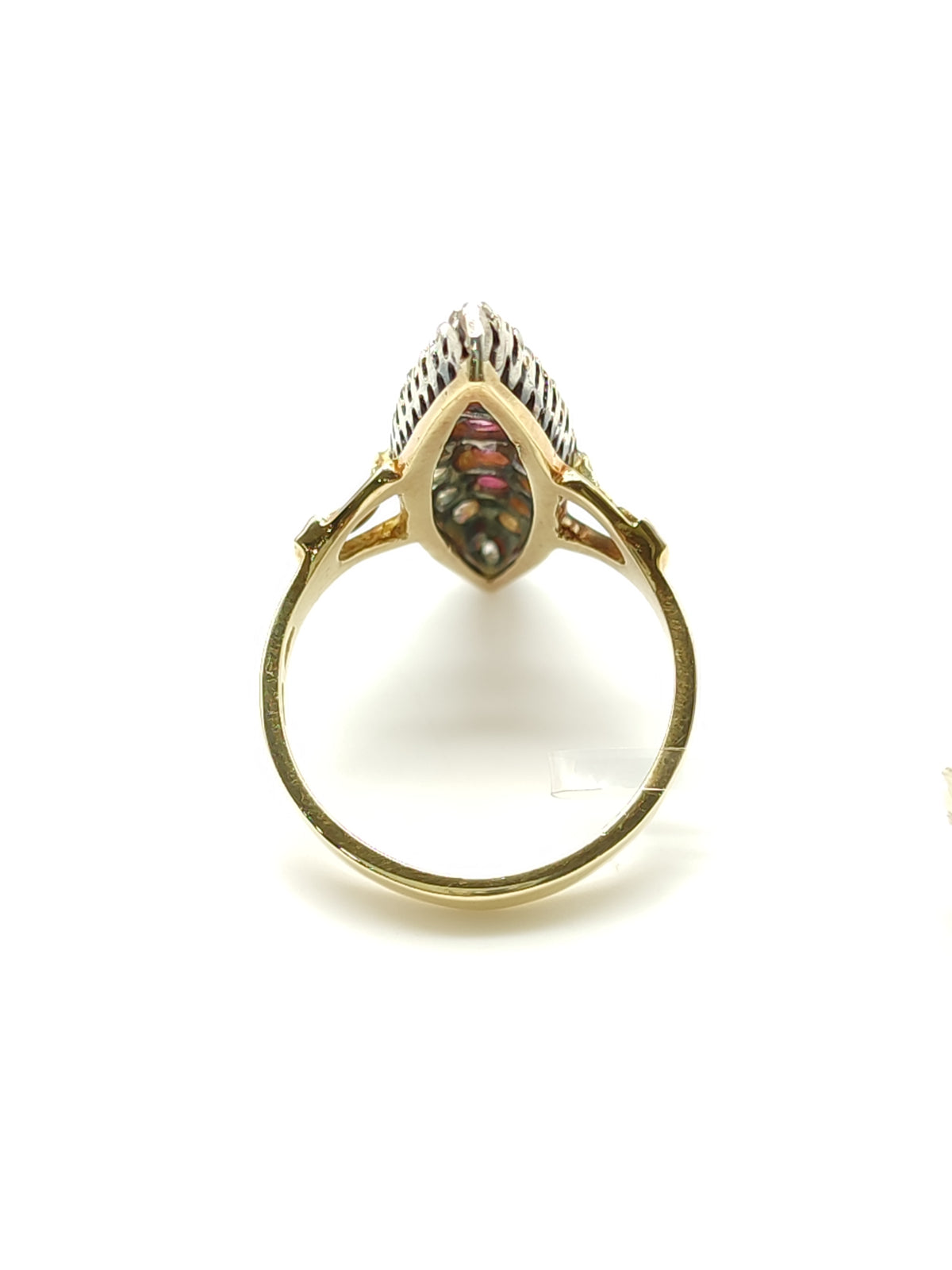 Anello in oro con rubini e diamanti - Gioielli Pavan