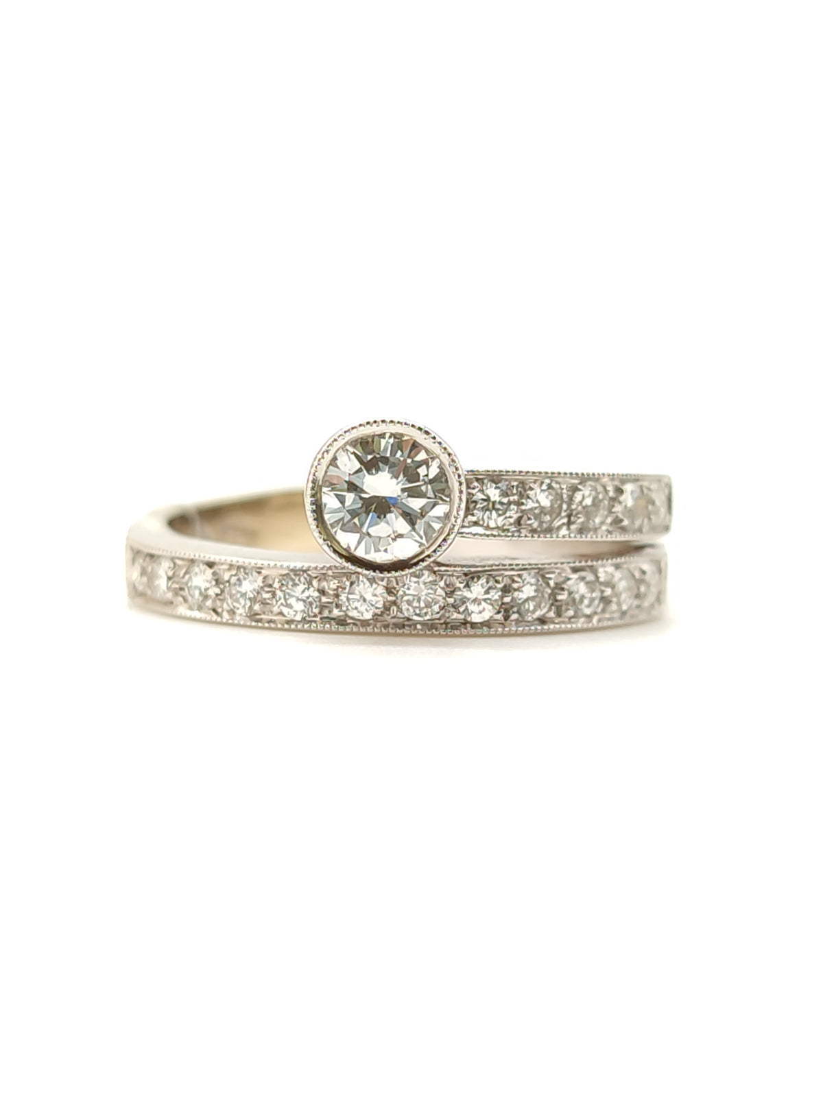 Anello solitario oro e diamanti 0,62ct - Gioielli Pavan