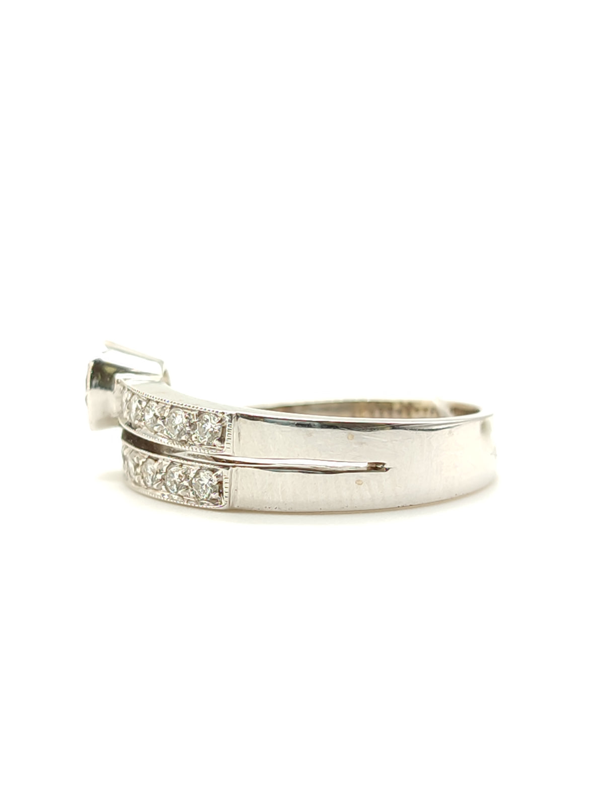 Anello solitario oro e diamanti 0,62ct - Gioielli Pavan