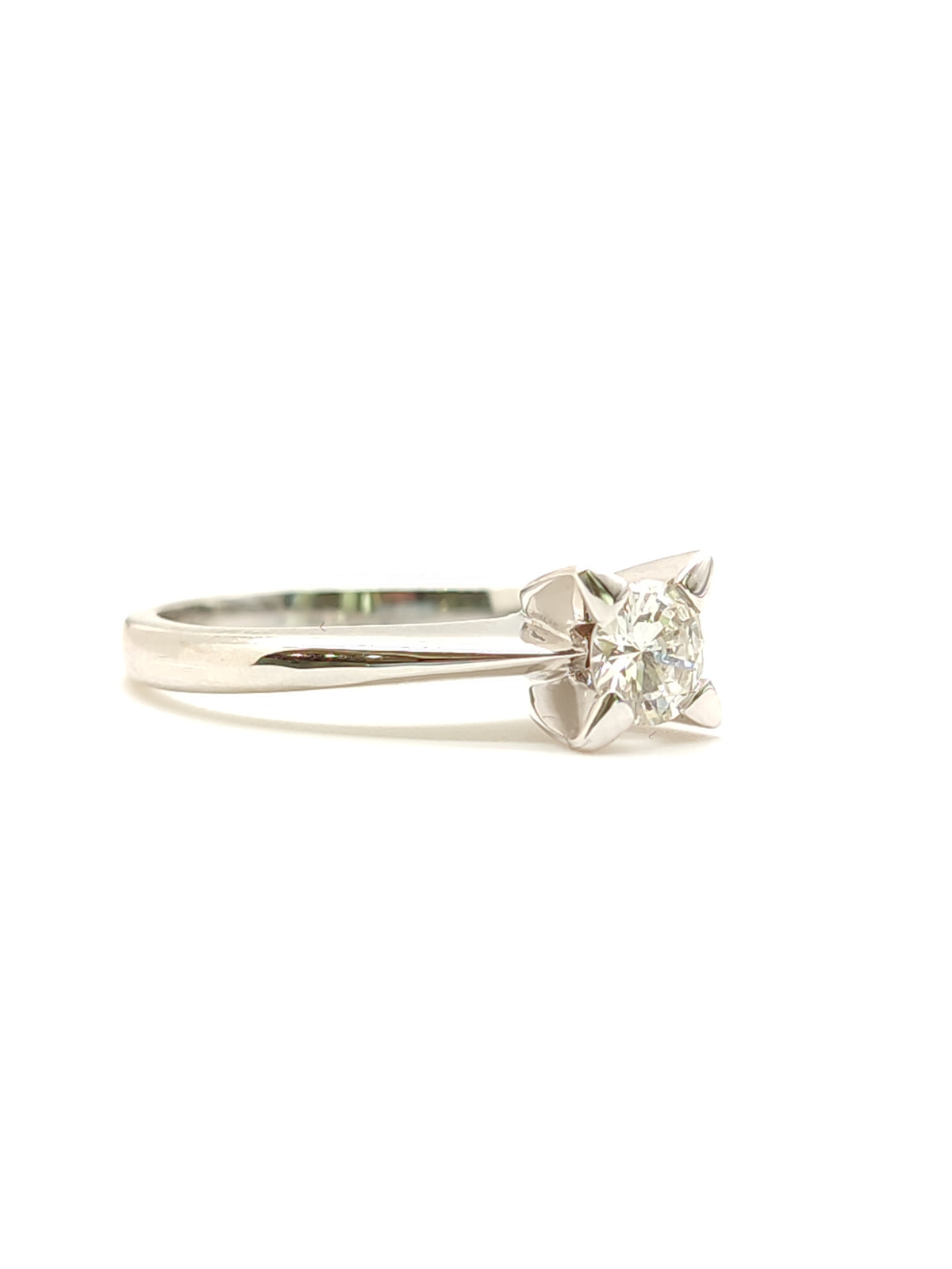 Anello solitario in oro con diamante 0,45ct - Gioielli Pavan