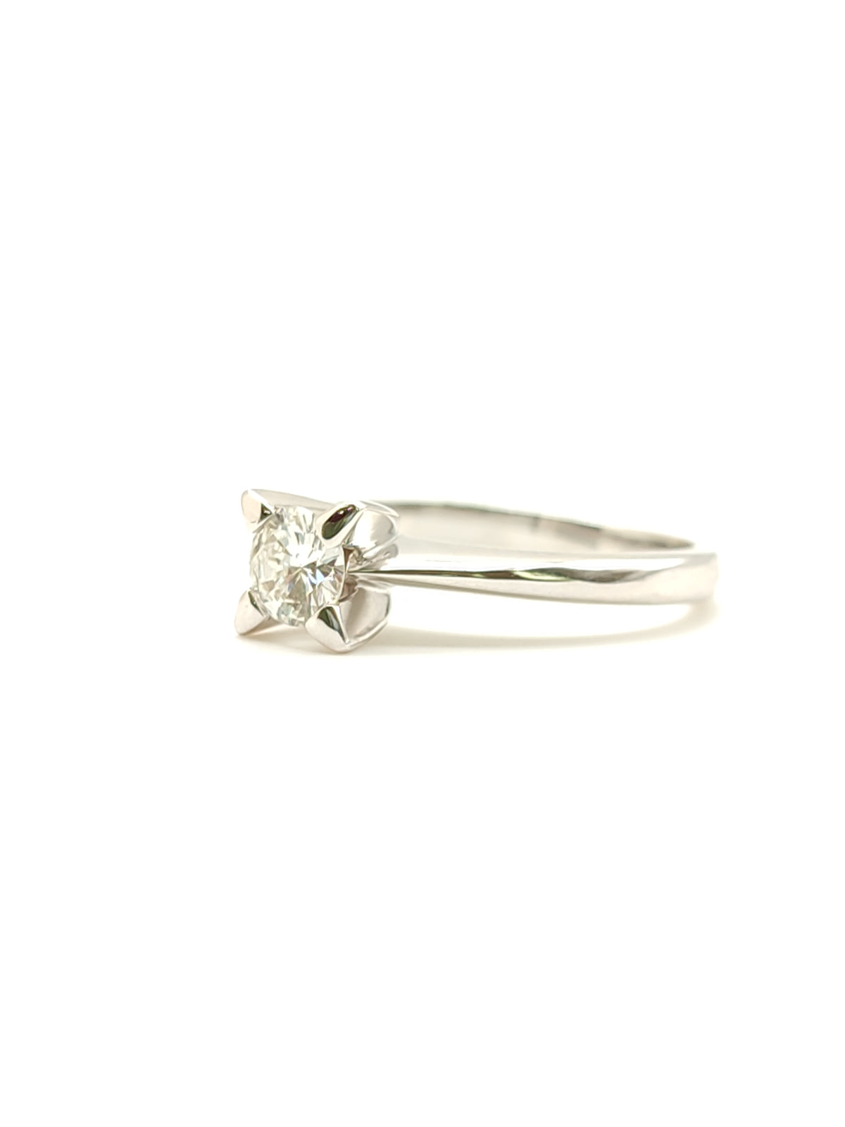 Anello solitario in oro con diamante 0,45ct - Gioielli Pavan