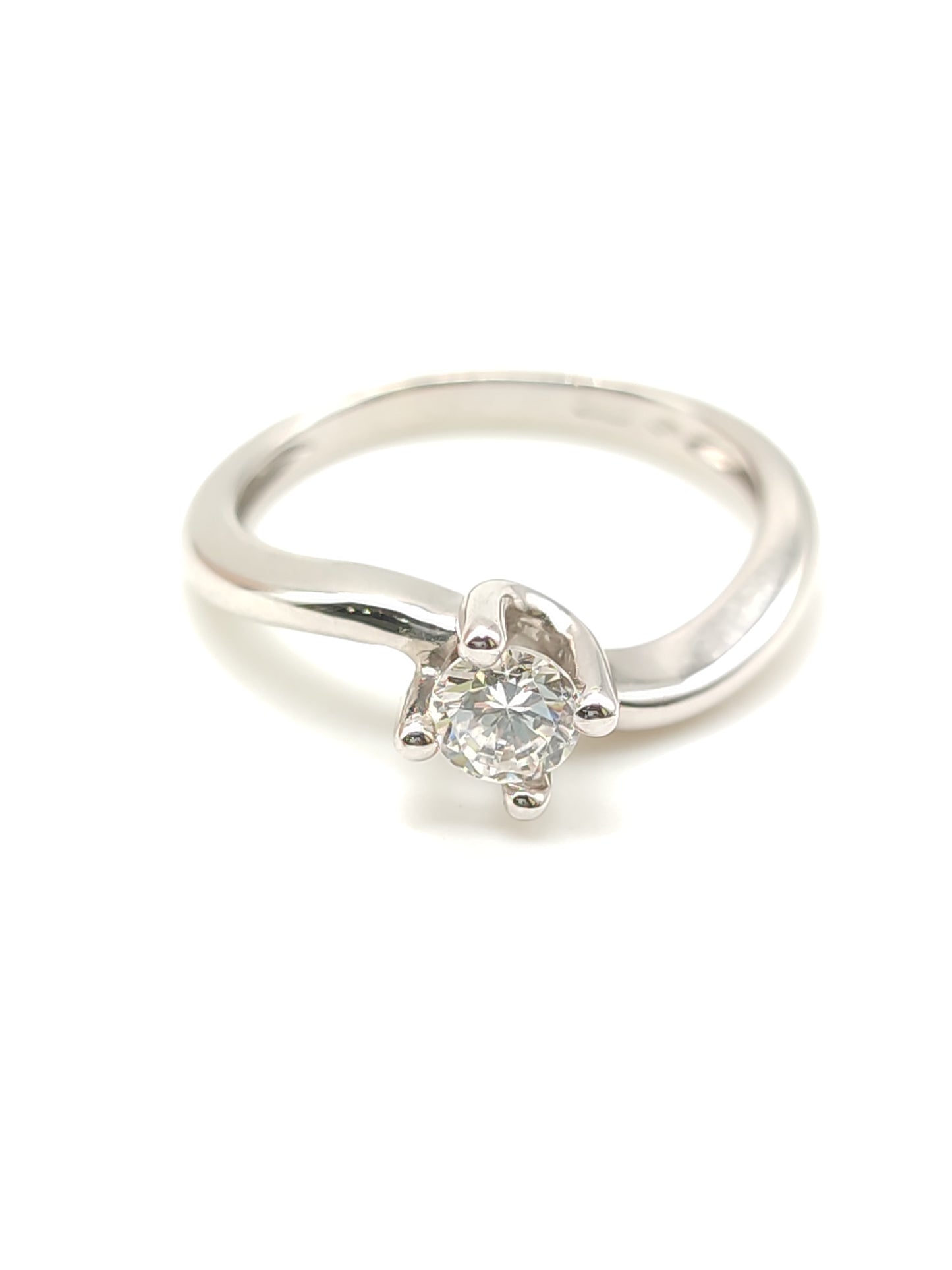 Anello Pavan - Anello solitario in oro con zircone - Gioielli Pavan