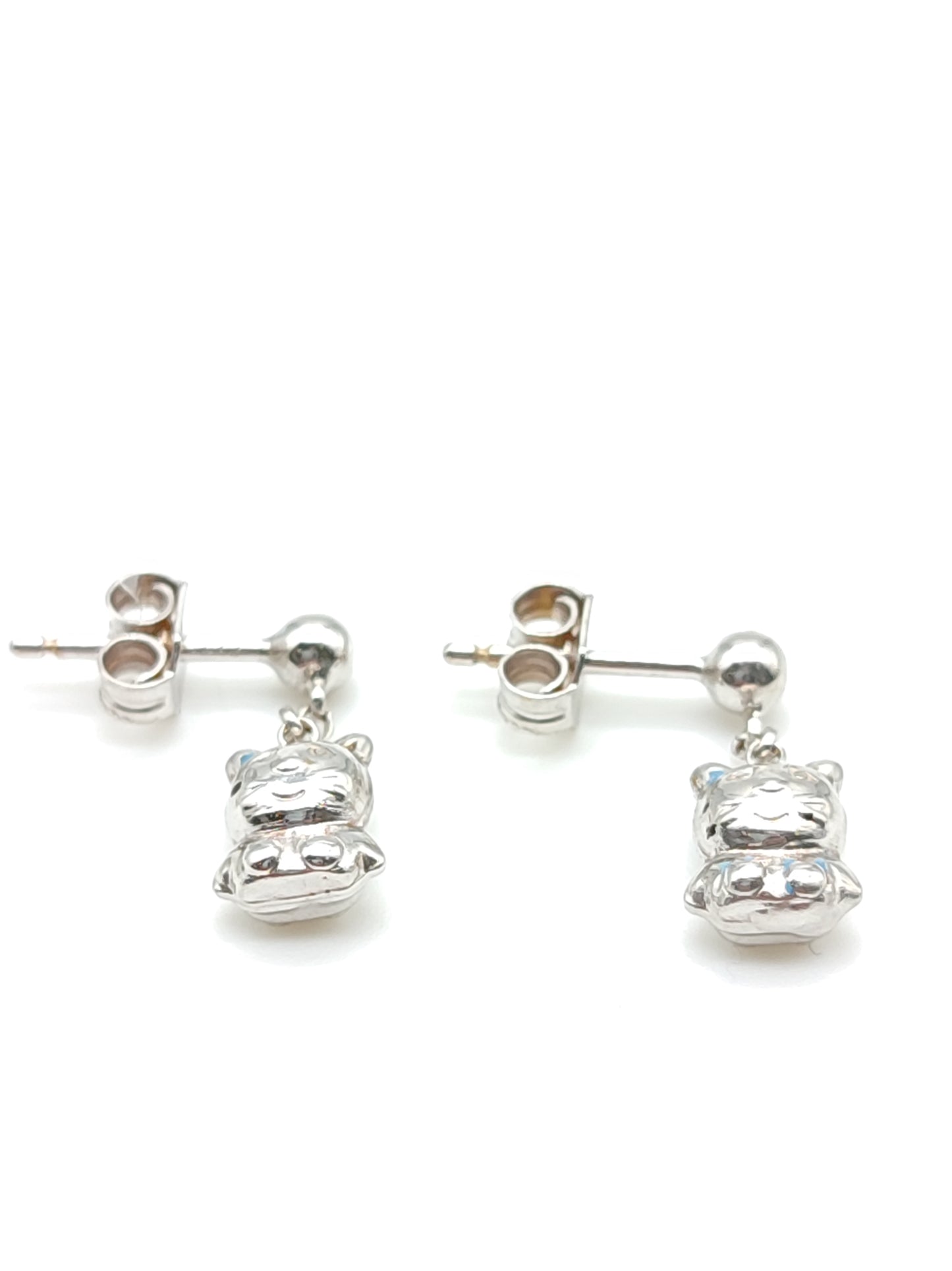 Orecchini Orecchini in oro con gattino - Gioielli Pavan