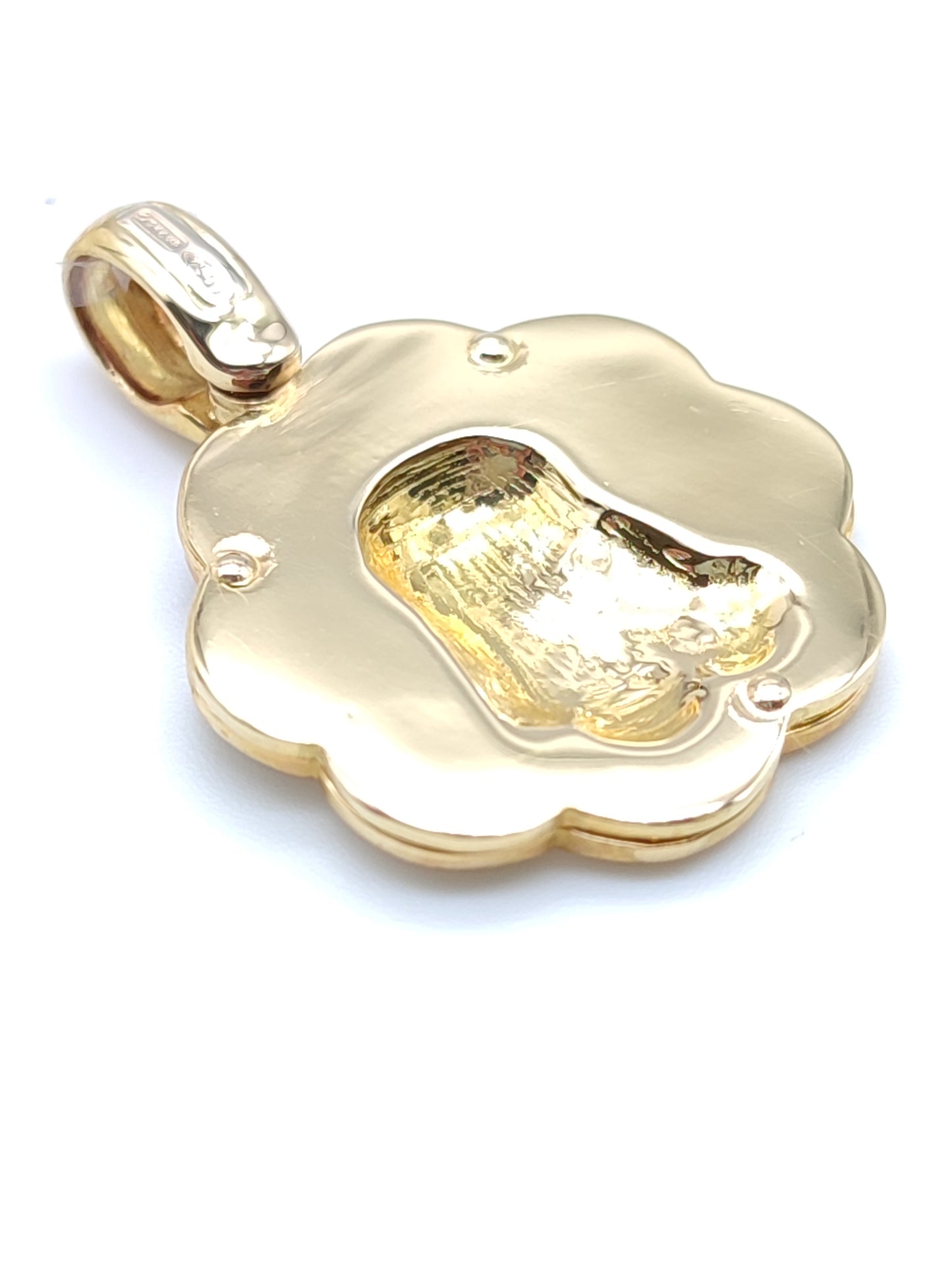 Ciondoli e pendenti Ciondolo in oro madonna massiccia - Gioielli Pavan