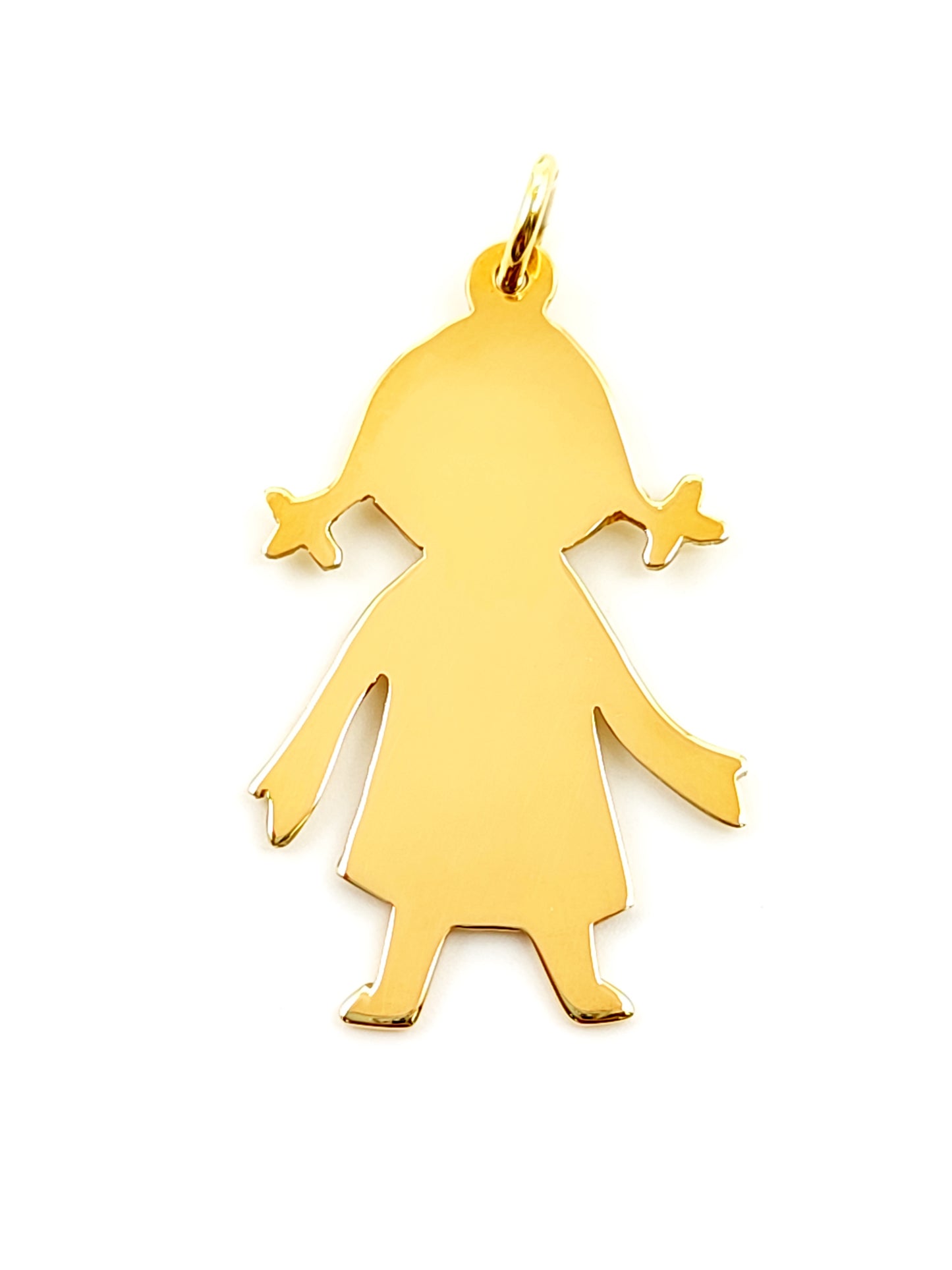 Ciondoli e pendenti Ciondolo bimba in oro grande - Gioielli Pavan