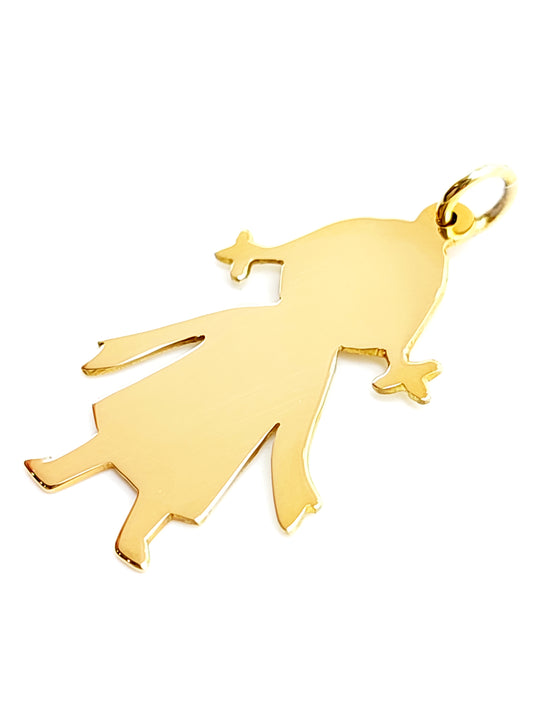 Ciondoli e pendenti Ciondolo bimba in oro grande - Gioielli Pavan