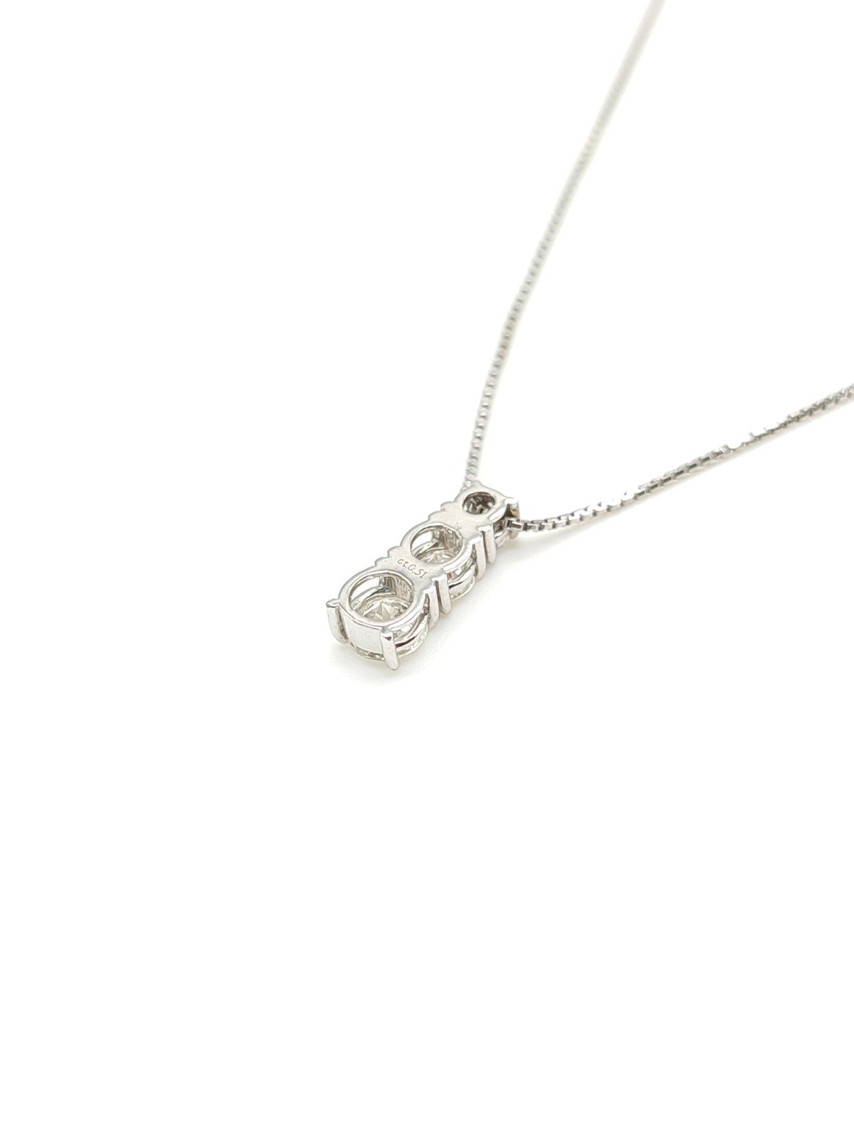 Girocollo in oro trilogy con diamanti 0,51ct - Gioielli Pavan