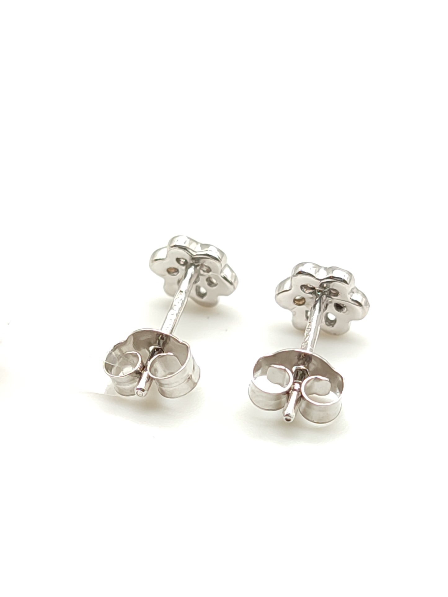 Orecchini Orecchini in oro fiore con zirconi - Gioielli Pavan