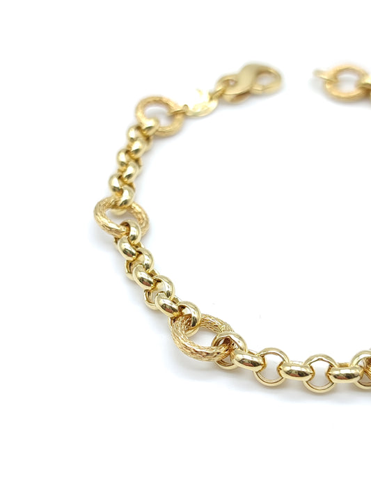 Bracciale Bracciale in oro con maglie rotonde - Gioielli Pavan