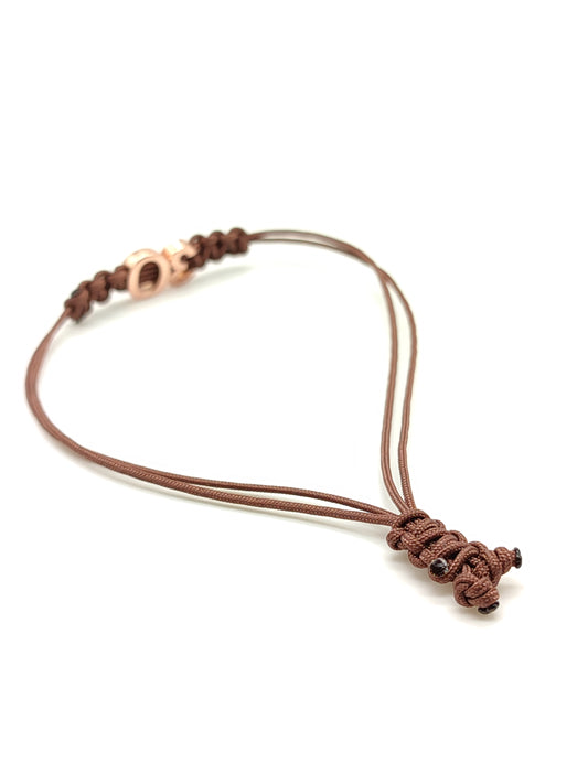 Bracciale Braccialetto 30 in argento e sagola - Gioielli Pavan