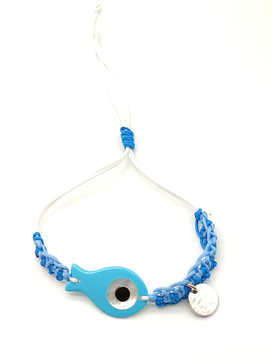 Bracciale Bracciale mare pesciolino con sagola nautica - Gioielli Pavan