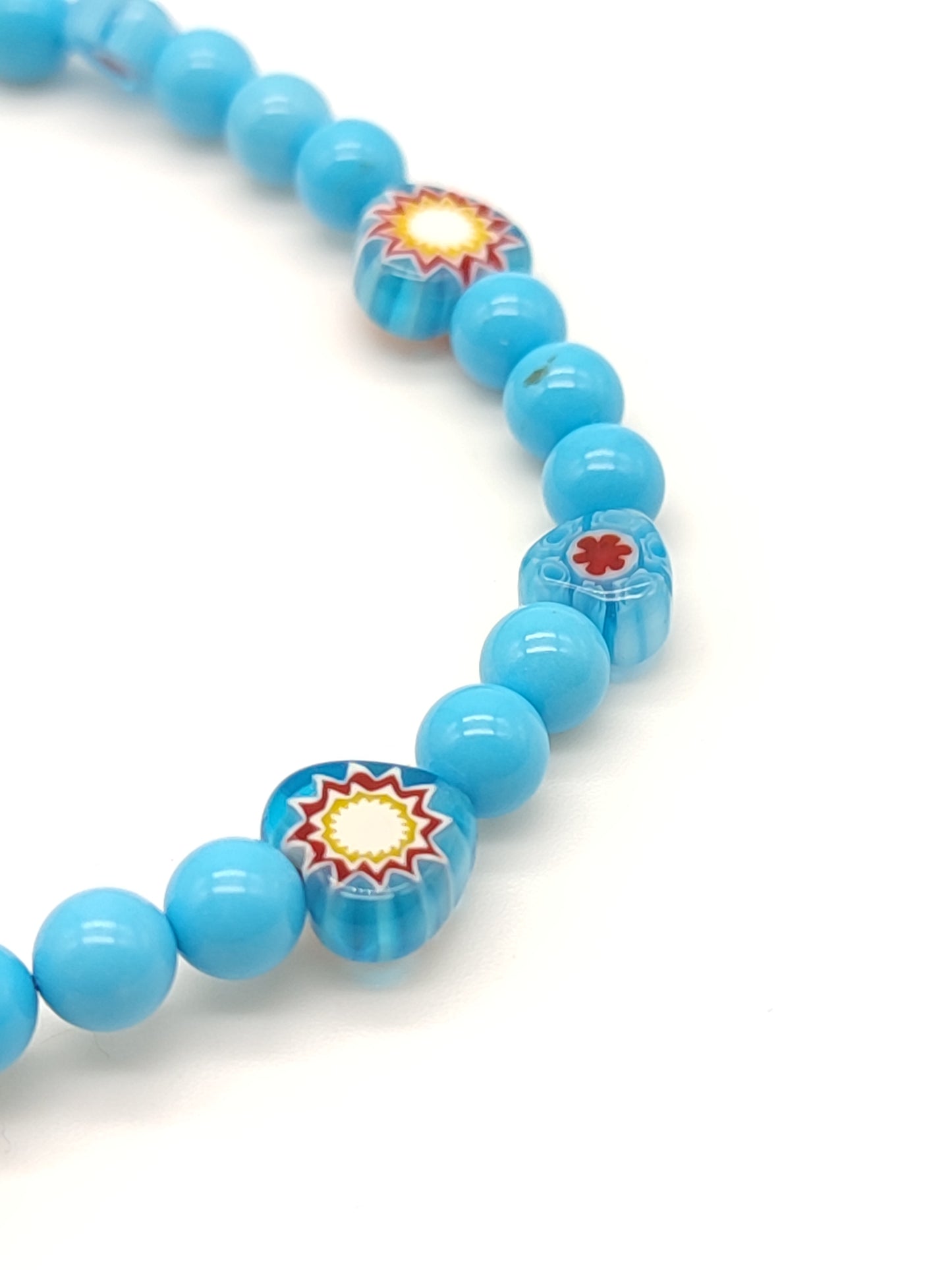 Bracciale Braccialetto LeBebè mare con turchesi fantasia - Gioielli Pavan