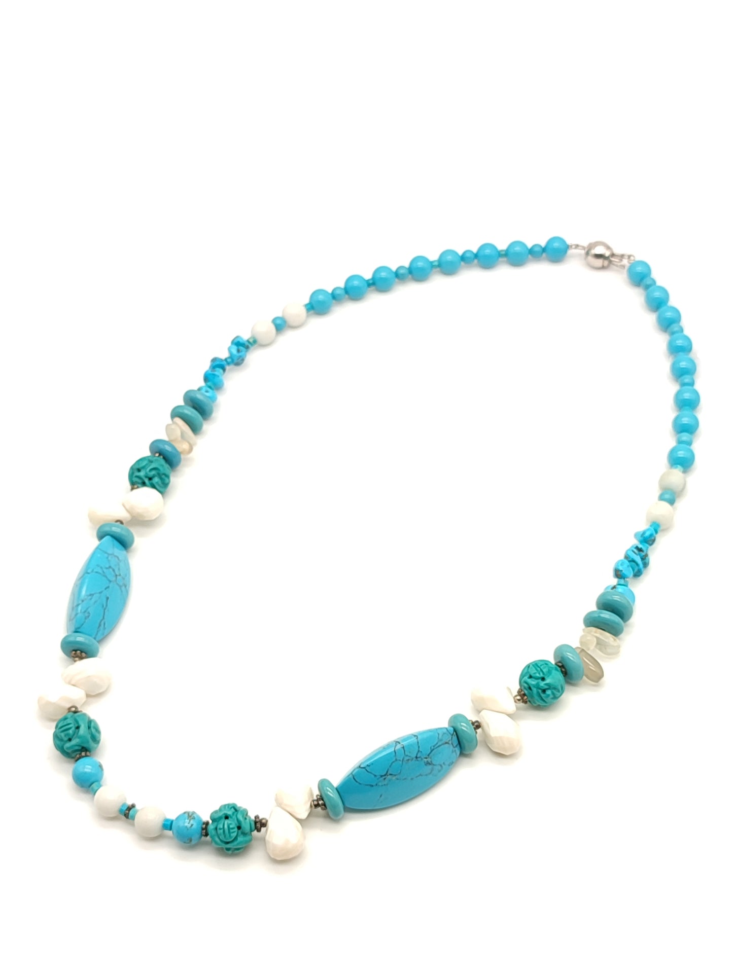 Girocollo Girocollo mare con di turchesi e agata - Gioielli Pavan