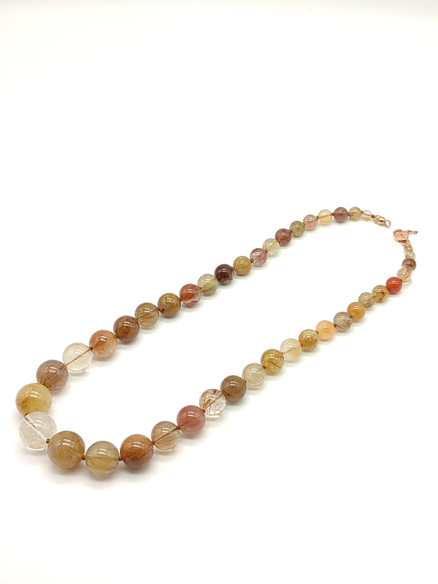 Girocollo Girocollo quarzi rutilati scalati - Gioielli Pavan