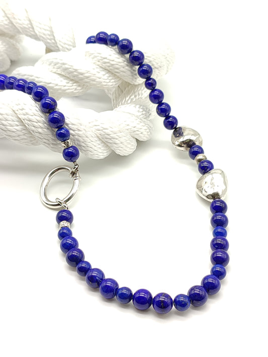 Collane Collana in argento con lapislazzuli - Gioielli Pavan