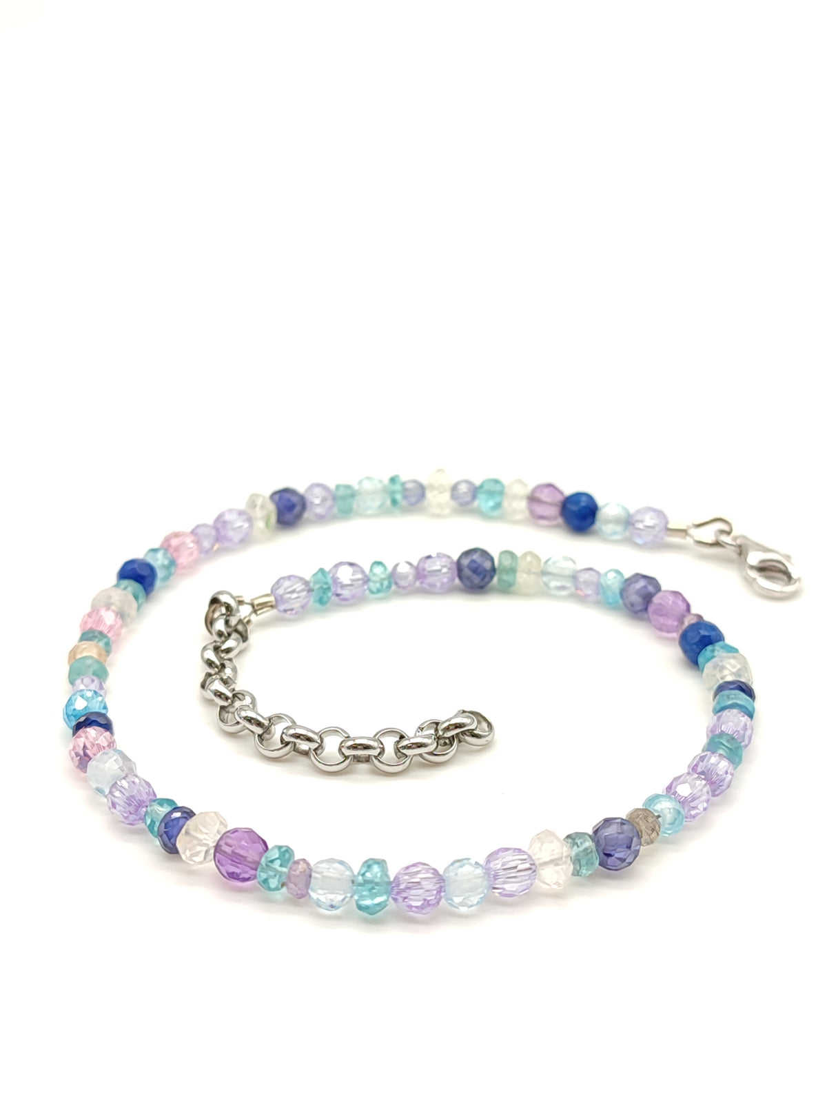 Cavigliera con zirconi colorati - Gioielli Pavan
