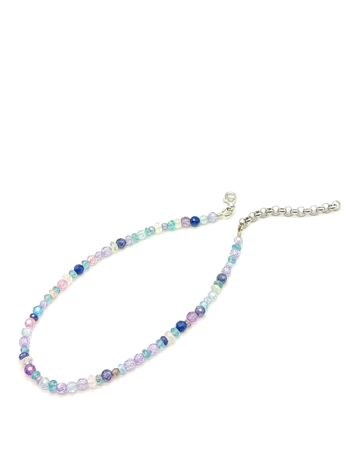 Cavigliera con zirconi colorati - Gioielli Pavan