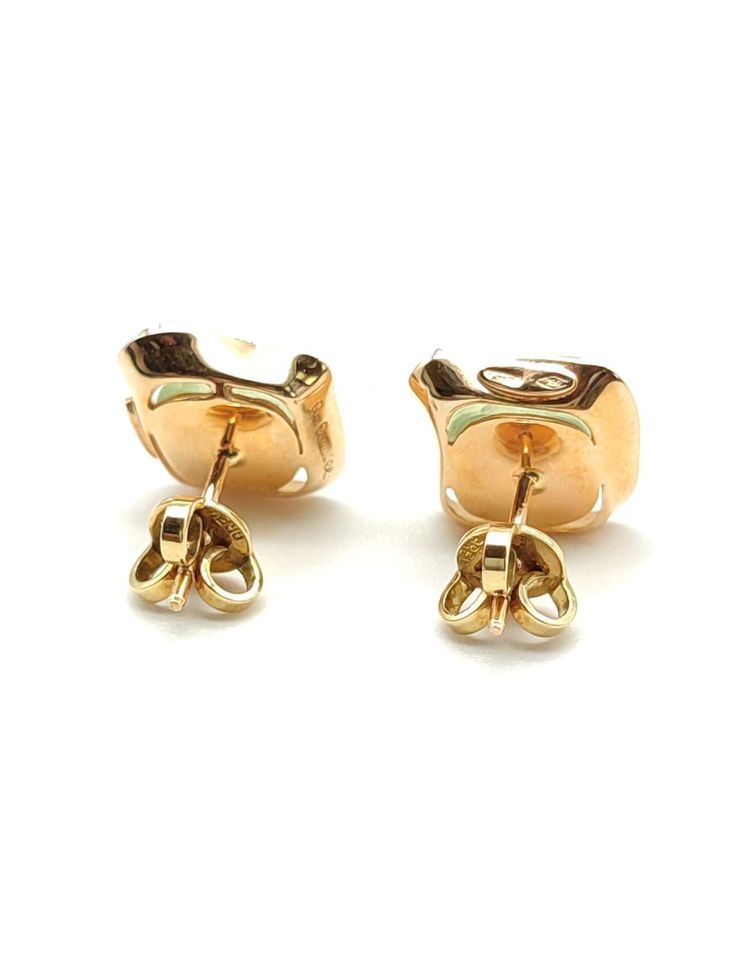 Orecchini Orecchini Dune cubic in oro con Prehnite Cammilli - Gioielli Pavan